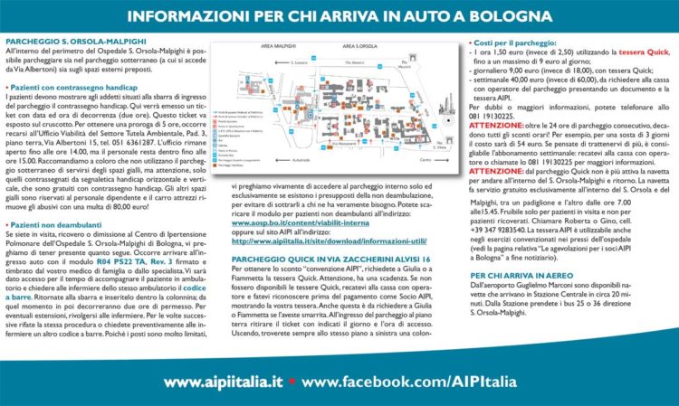 Informazioni per chi arriva in auto a Bologna