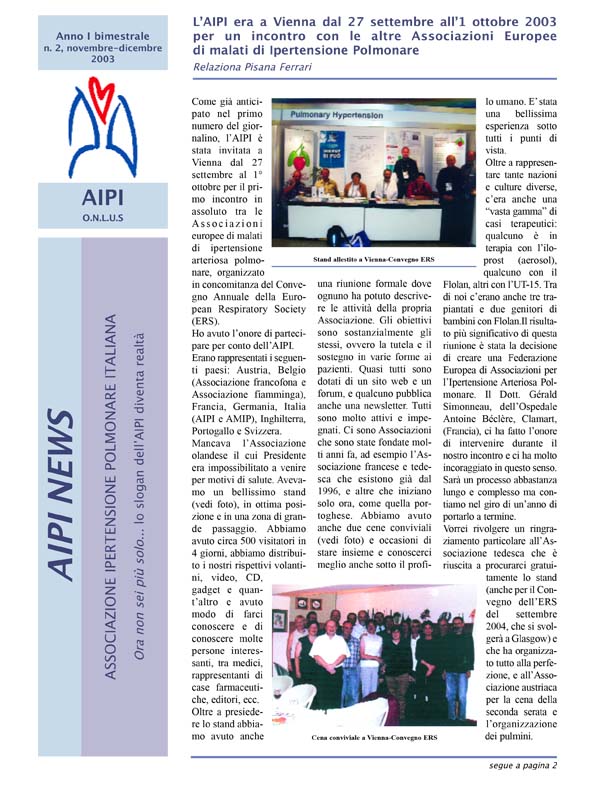 AIPI News n.2 - 2003