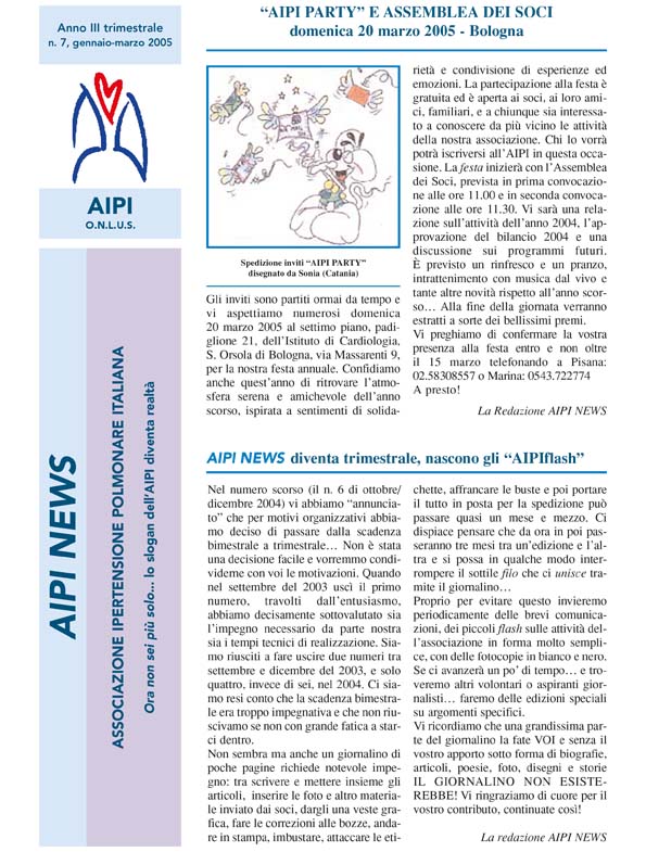 AIPI News n.7 - 2005