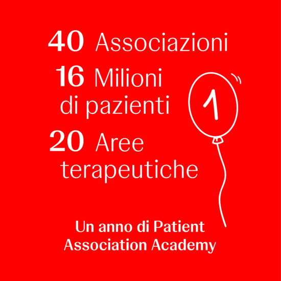 Un anno di Patient Association Academy: un anno di successi e un futuro ambizioso