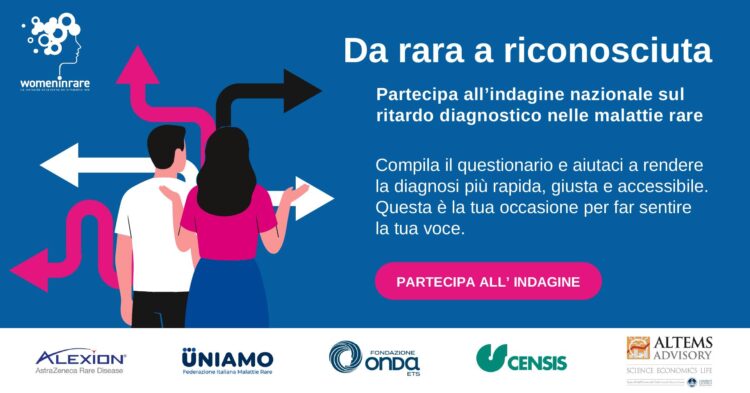 Indagine nazionale sul ritardo diagnostico nelle malattie rare